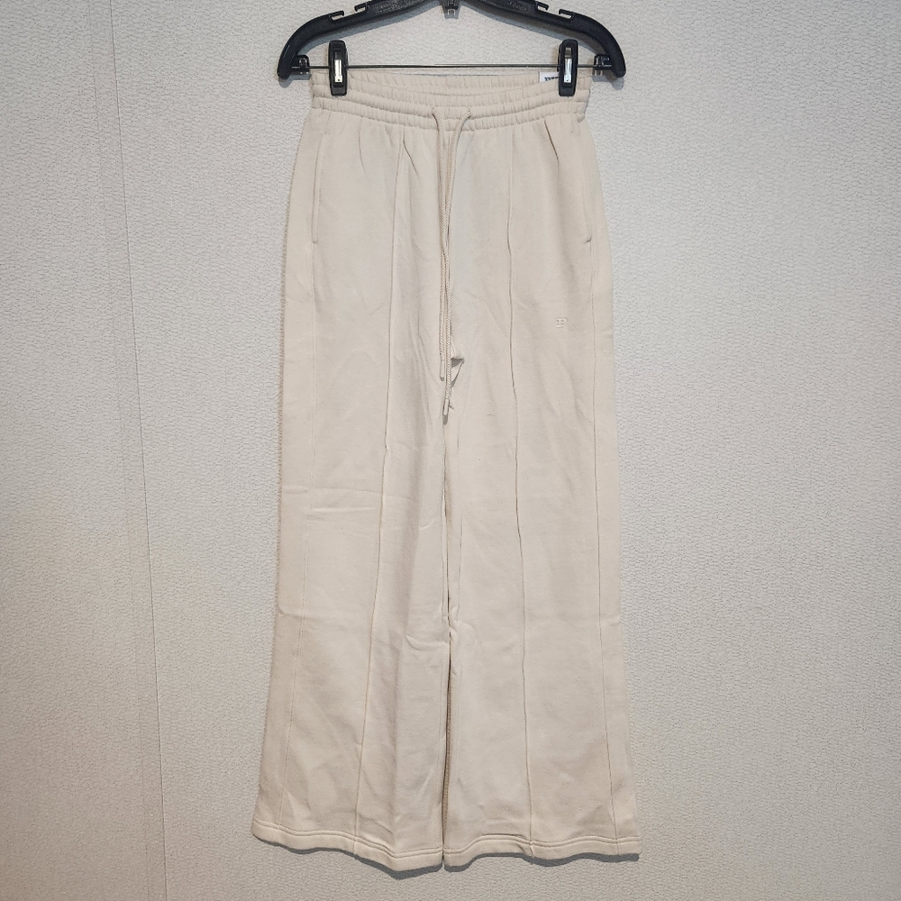 PINK Victorias Secret Ivy Fleece Wide Leg Pant XS New High Rise Relaxed Fit